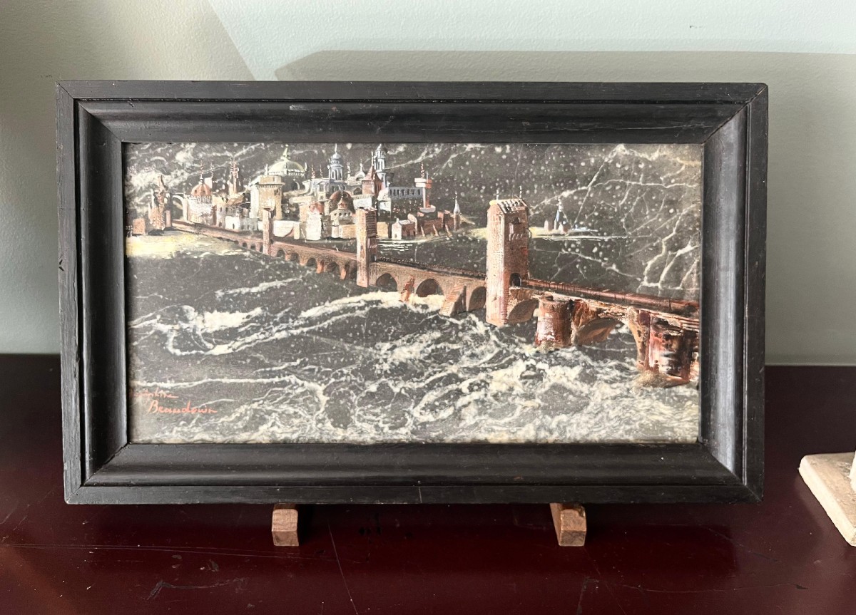 Josephine Beaudouin - Marble Painting - Caprice-photo-2