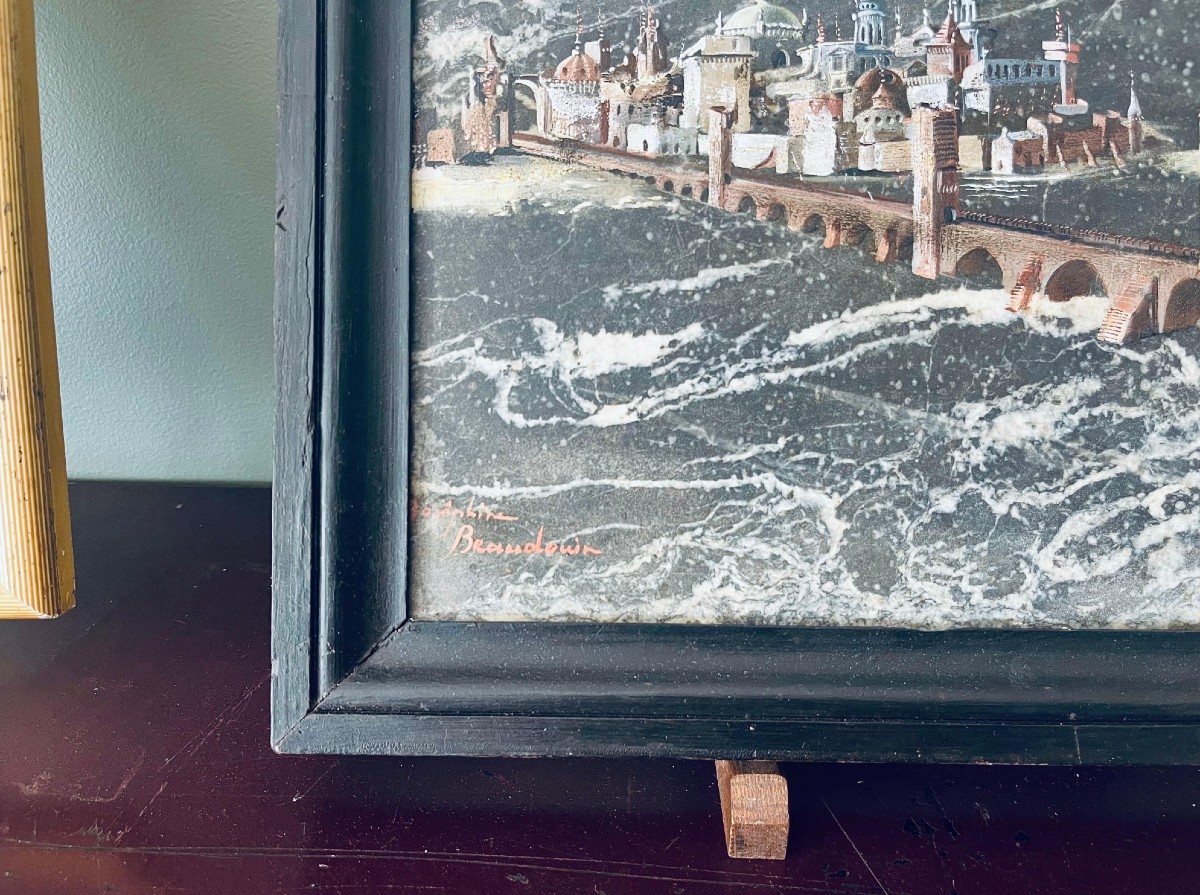 Josephine Beaudouin - Marble Painting - Caprice-photo-3