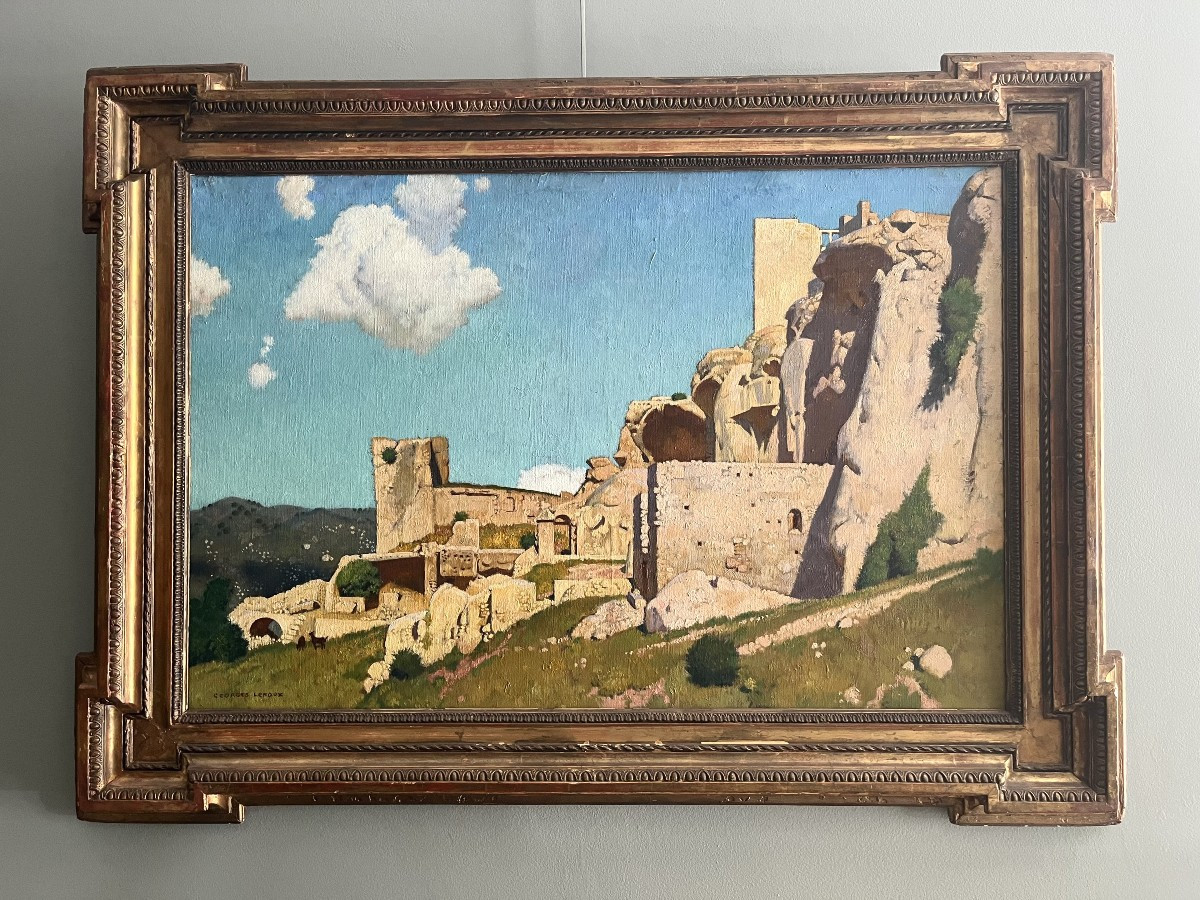 Georges Leroux (1877 - 1957) - Château Des Baux De Provence-photo-3