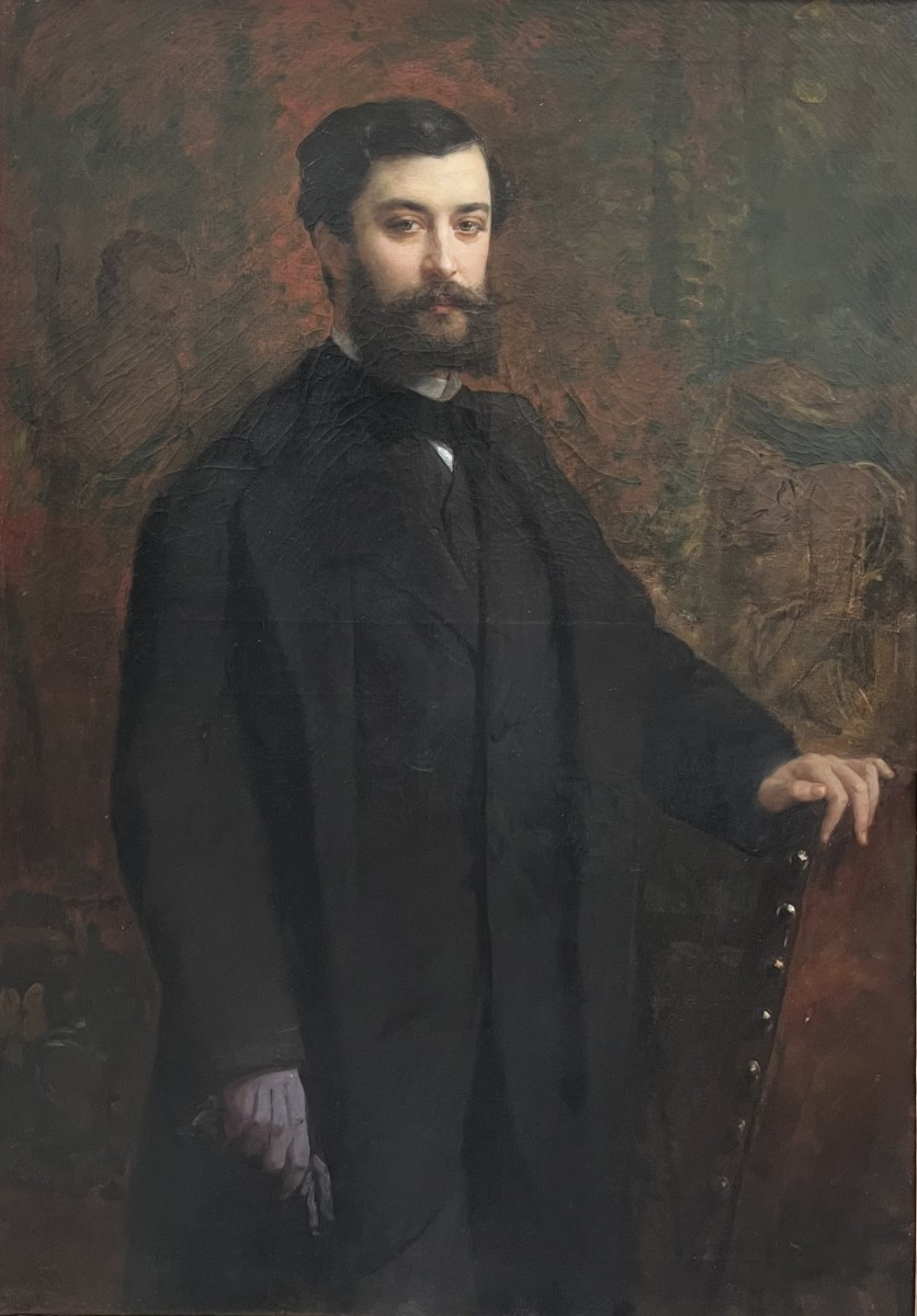 Eugène Faure - Portrait d'homme 1869-photo-2
