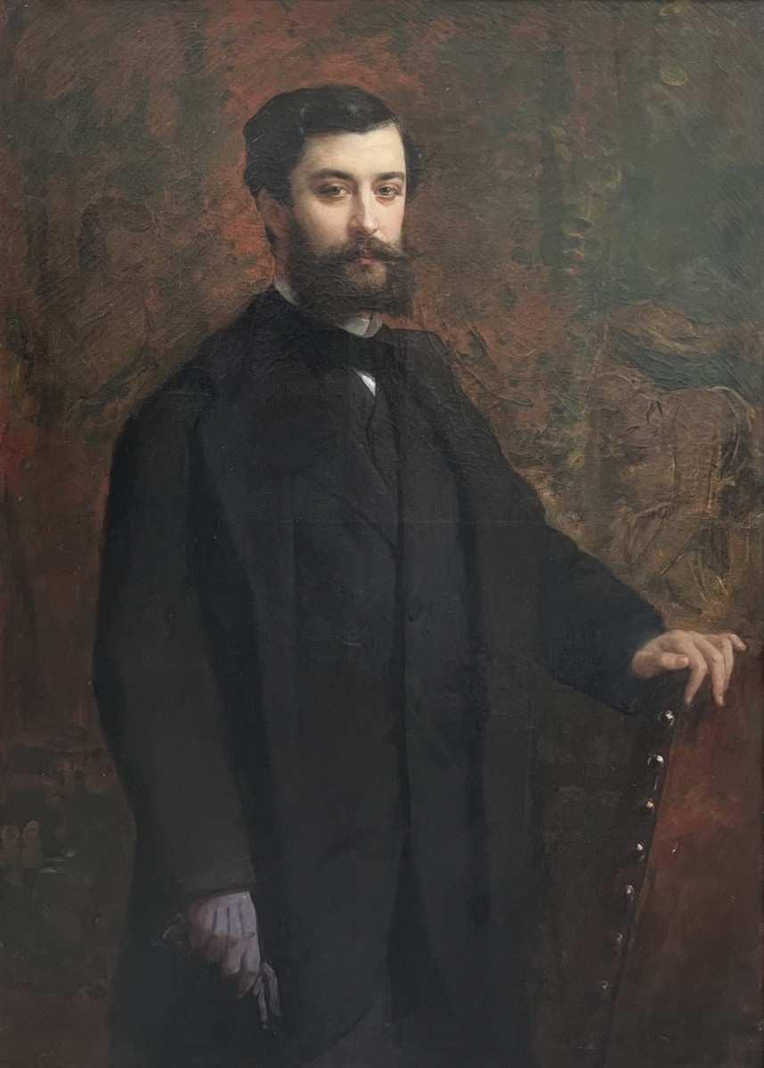 Eugène Faure - Portrait d'homme 1869