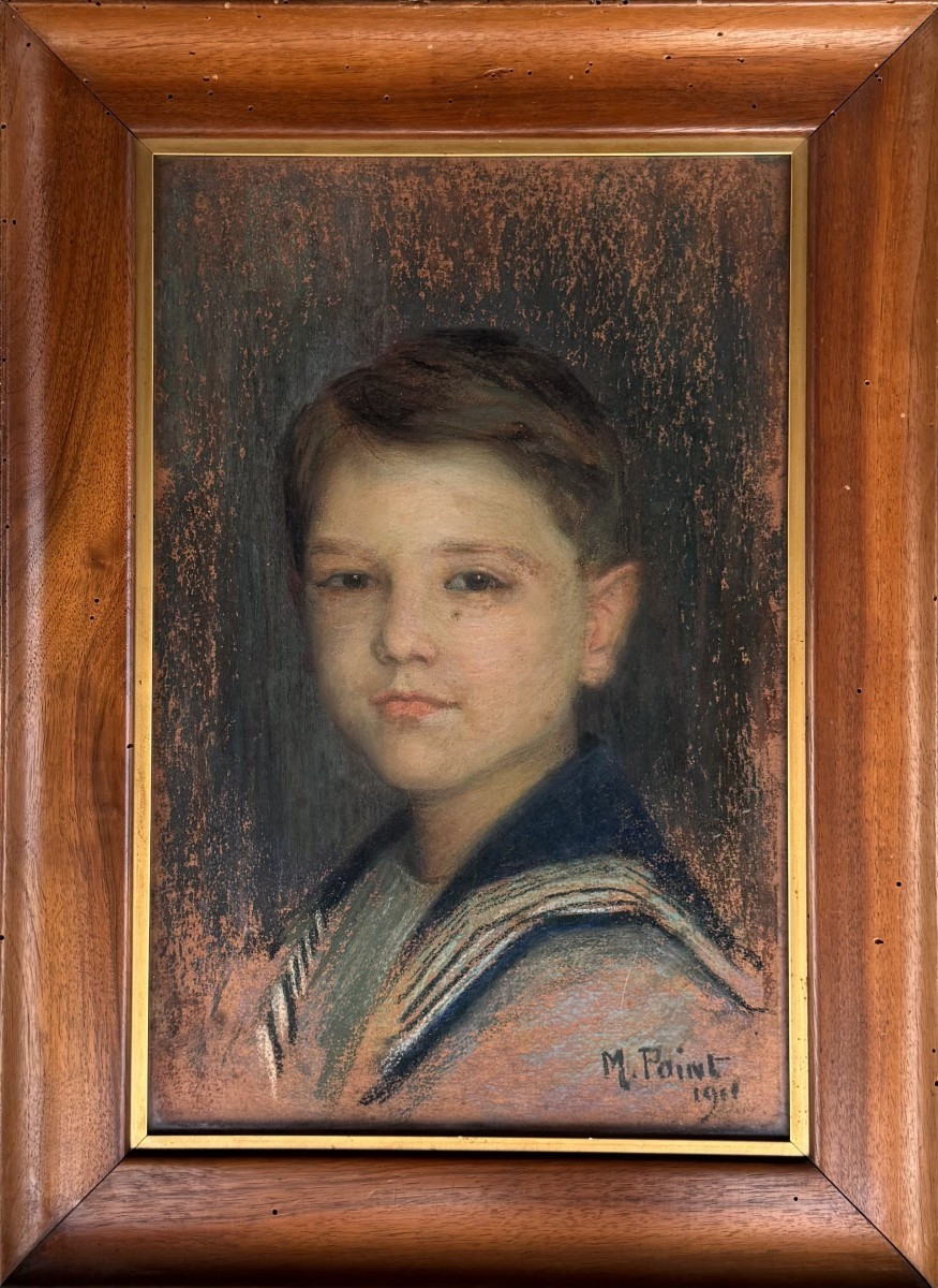 Maurice Point - Portrait  Of Young Boy, 1911-photo-2