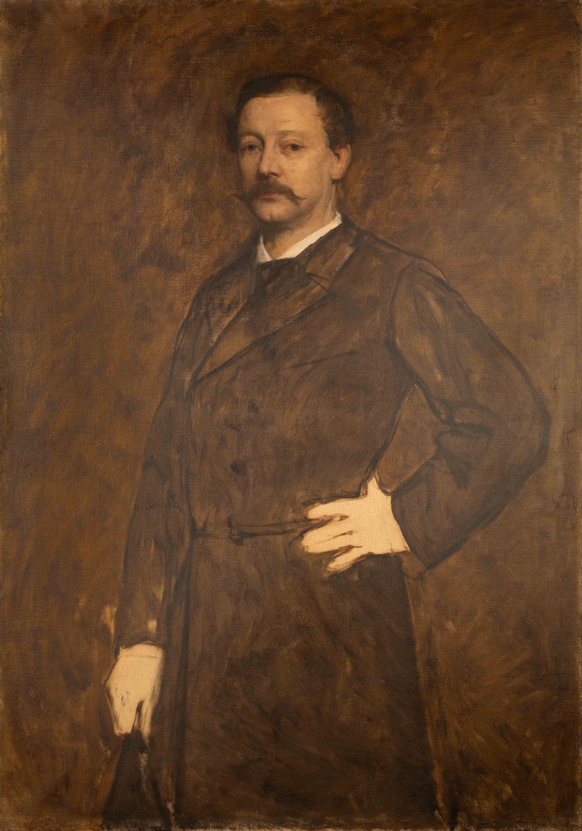 Alexandre Falguière (attribué à)  Portrait d'homme-photo-1