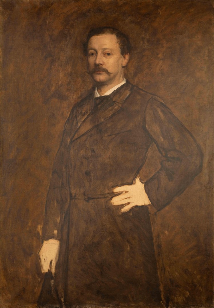 Alexandre Falguière (attributed To) Portrait Of A Man