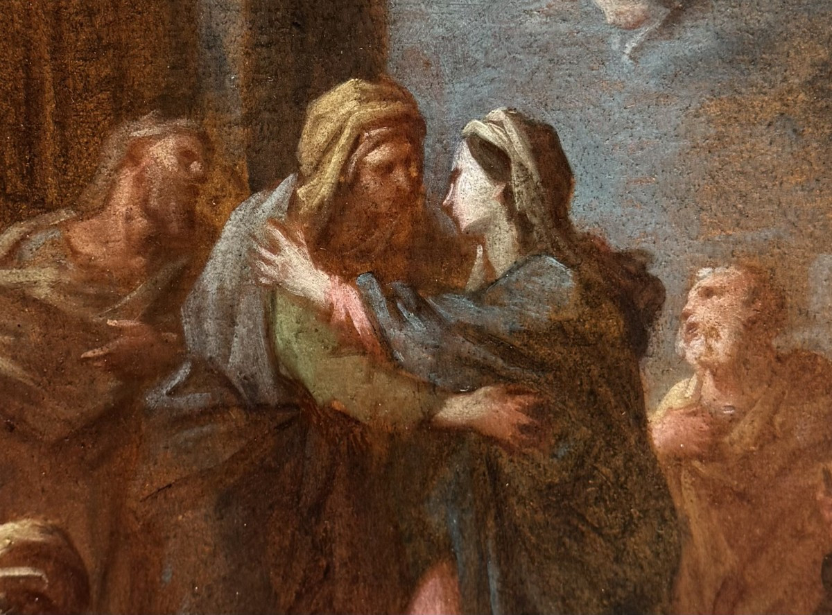 Attributed To Etienne Parrocel (1696 - 1775), The Visitation-photo-3