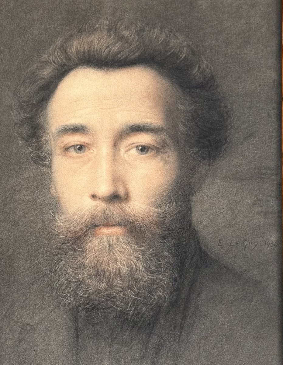 E Le Gay - Portrait d'homme 1900-photo-2