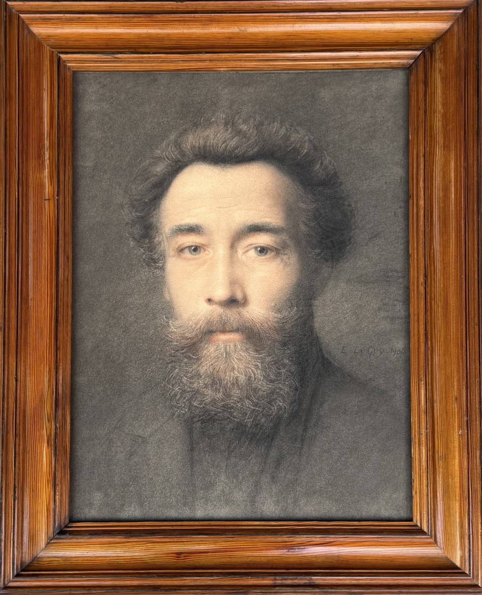 E Le Gay - Portrait d'homme 1900
