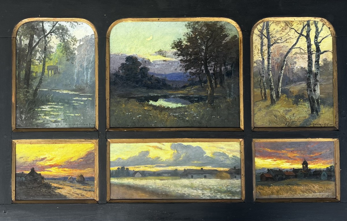 L Granger (1918) Etudes de paysages