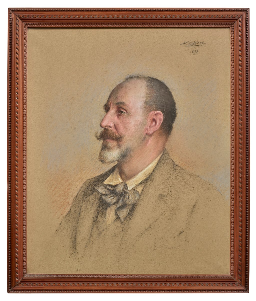Delphin Enjolras (1865–1945) Portrait Of Louis Valayer, Mayor Of Avignon From 1910 To 1919 