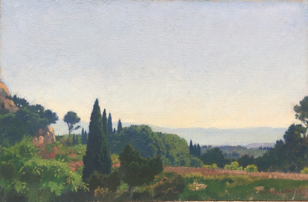 Proantic: Georges Paul Leroux (1877 - 1957), Villeneuve Lès-avignon