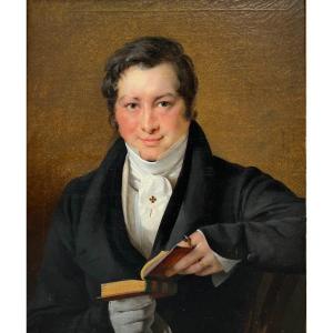 Gustave Wappers (1803 - 1874) Portrait Of Louis Antoine Carolus