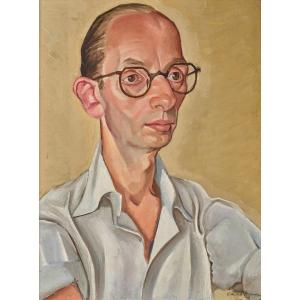 Jean Castanier (1903 - 1972) Self-portrait