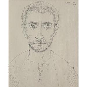 Michel Ciry - Portrait Of A Man 1969