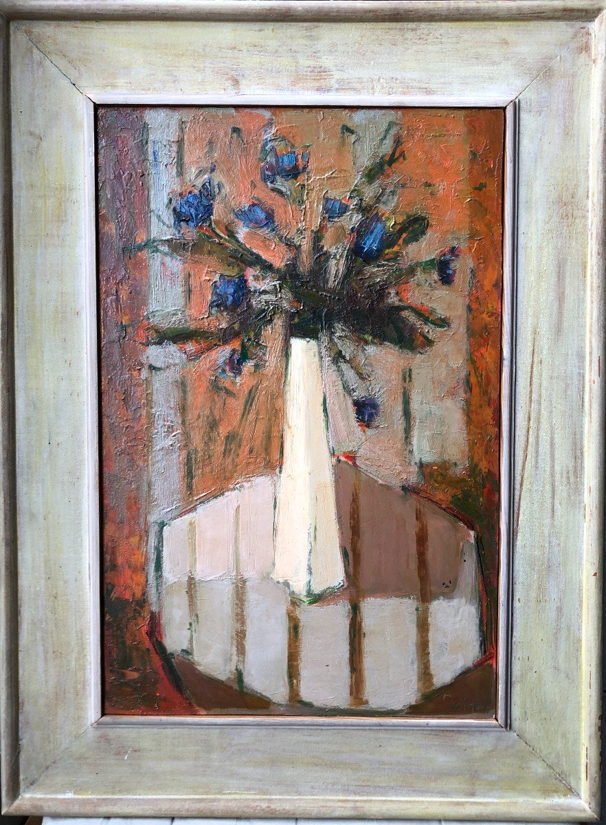 Bouquet De Fleurs, Années 50, Robert Boinay (1918-1987)-photo-2