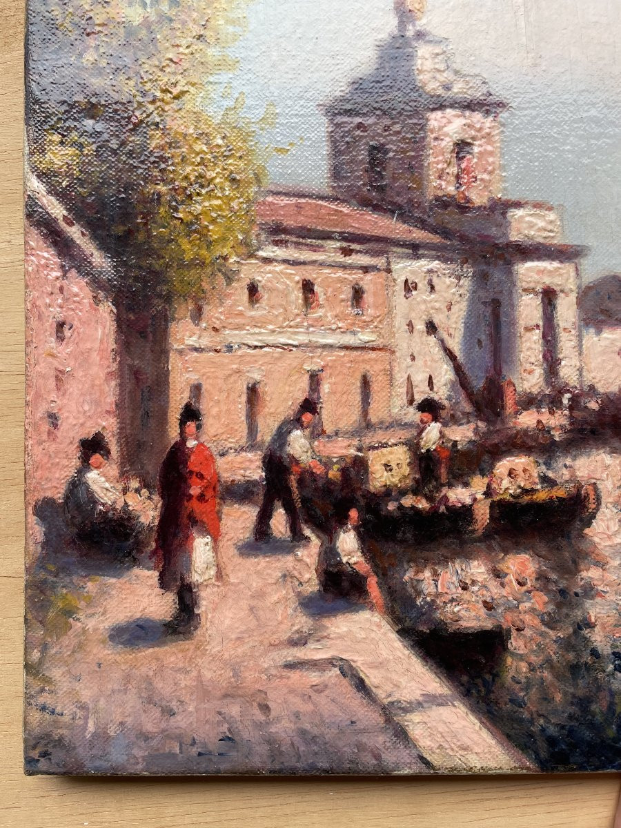 Venice Painting Painting - Gaspar Miro Lleo (1859-1930)-photo-3