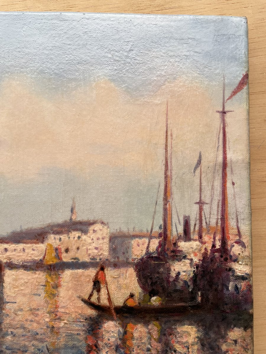 Venice Painting Painting - Gaspar Miro Lleo (1859-1930)-photo-2