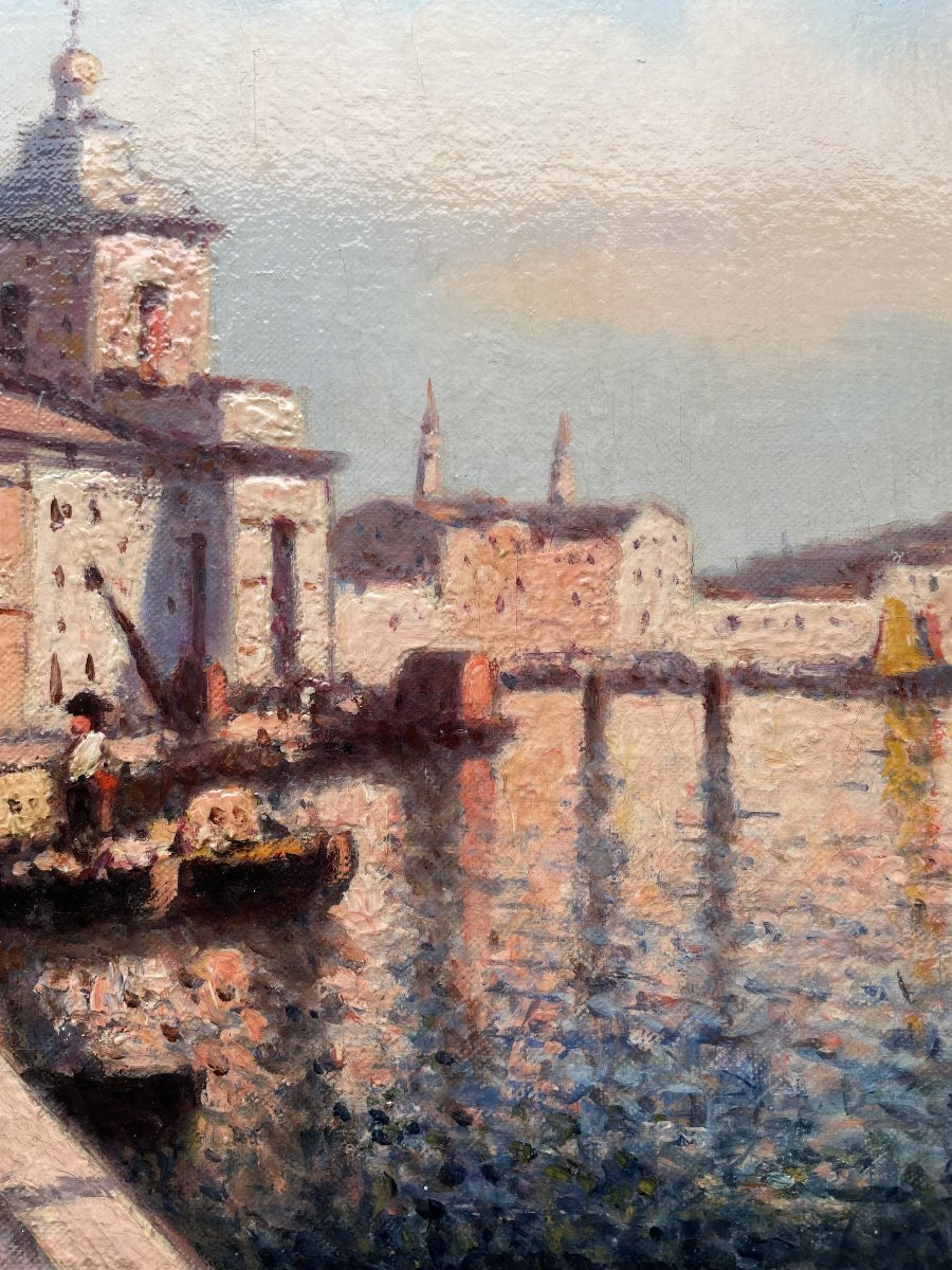 Venice Painting Painting - Gaspar Miro Lleo (1859-1930)-photo-3