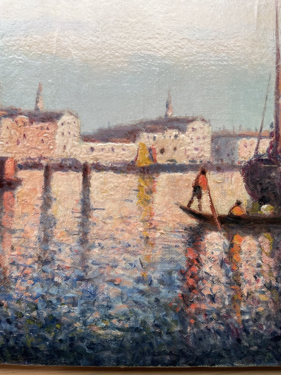 Venice Painting Painting - Gaspar Miro Lleo (1859-1930)-photo-4