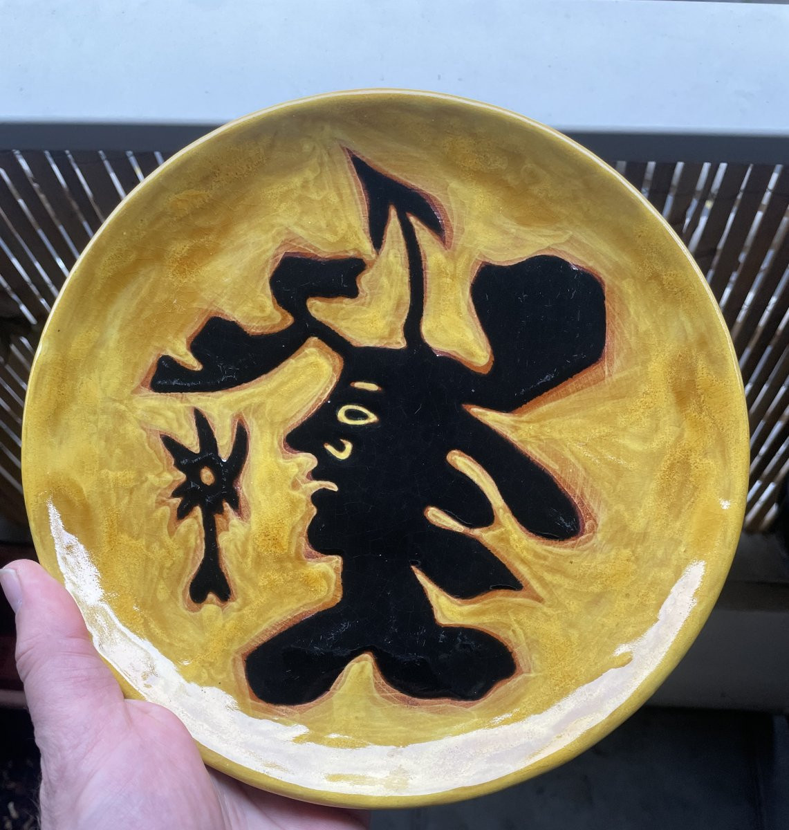 Jean Lurçat Sant Vicens Plate 22cm-photo-3