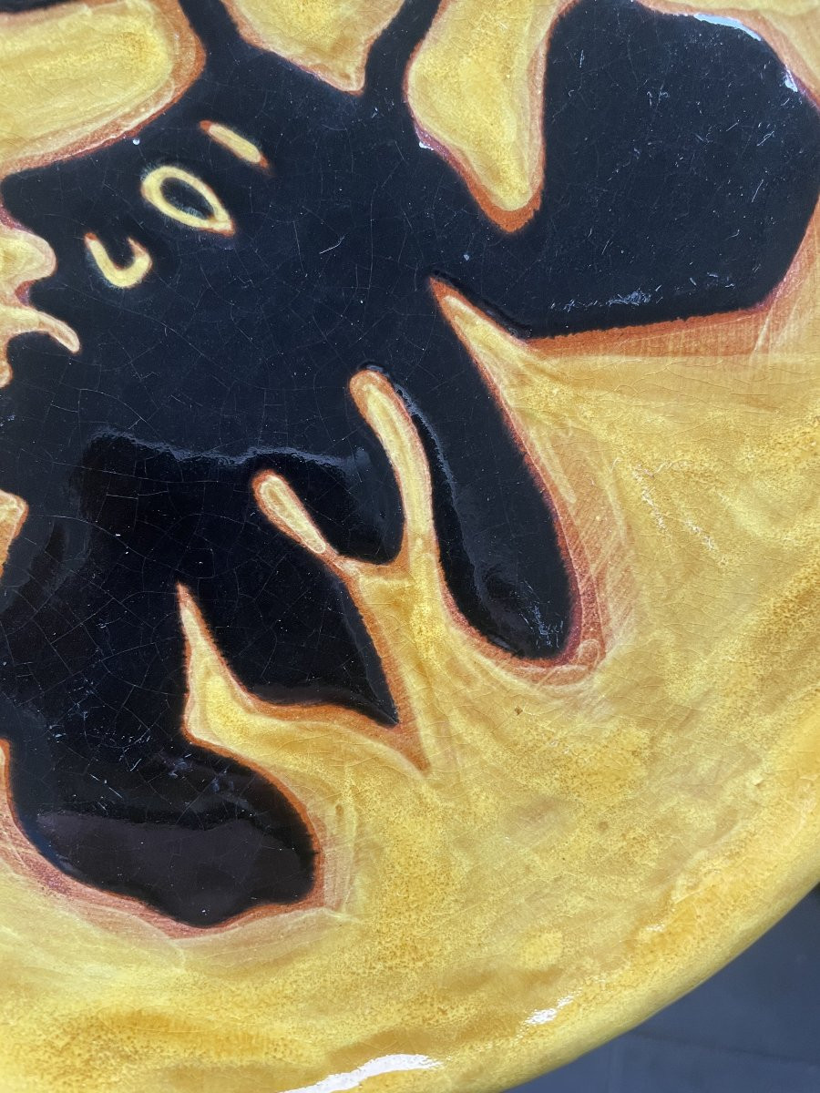 Jean Lurçat Sant Vicens Plate 22cm-photo-2