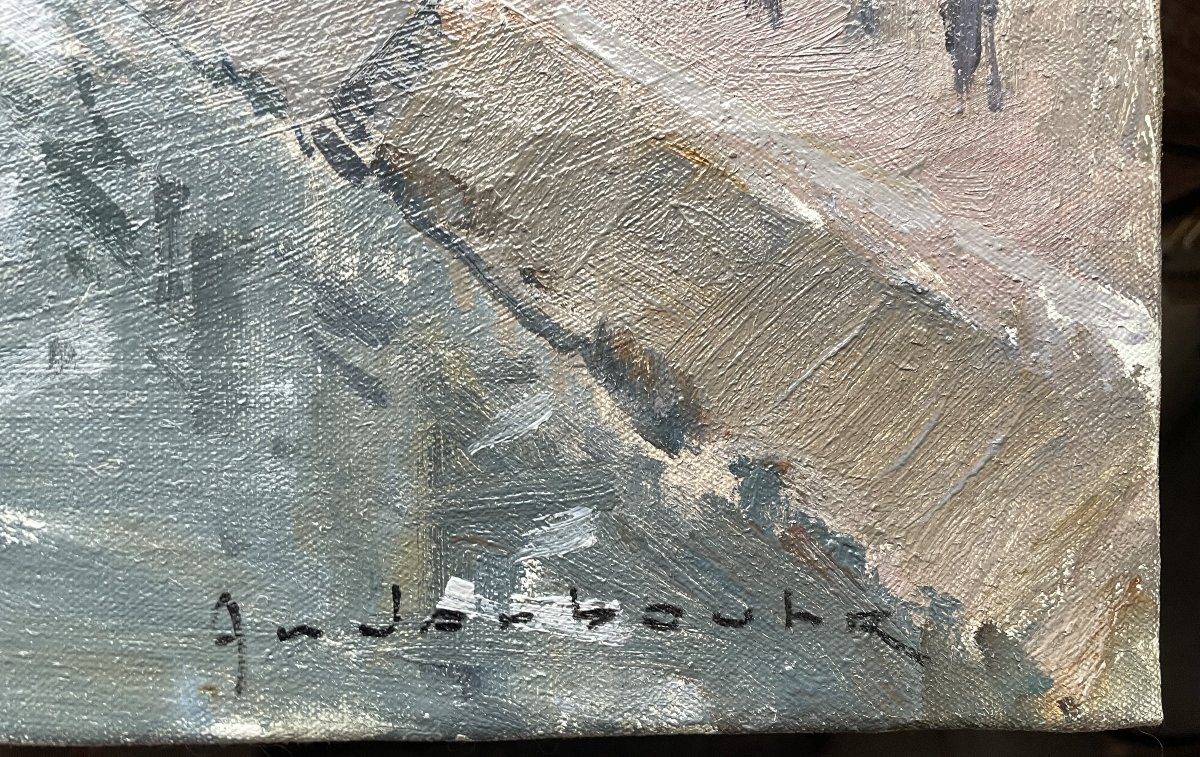 Notre Dame De Paris Banks Of The Seine Paul-jean Anderbouhr-photo-4