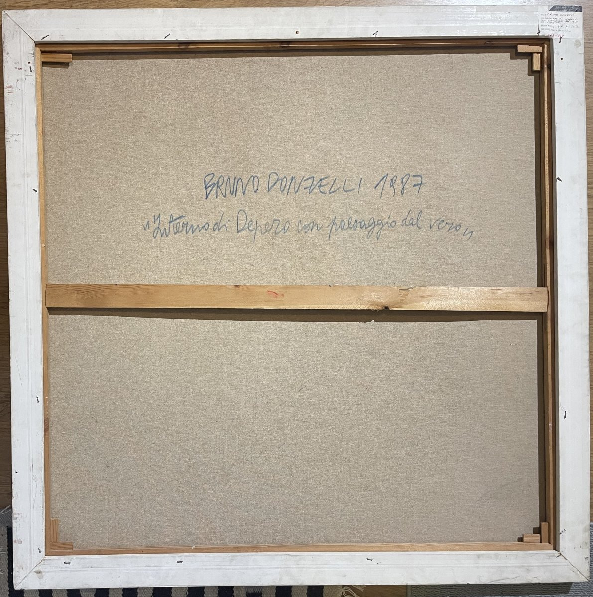 Bruno Donzelli 100x100 Italy Painting (fortunato Depero) Pop Art-photo-5