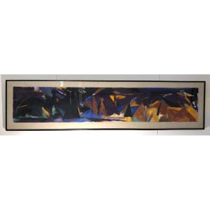 Composition Abstraite, 1963, Avigdor Arikha (1929-2010), Gouache