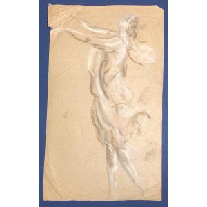 Drawing Early 20th Century, Dance, Isadora Duncan By Jules Grandjouan