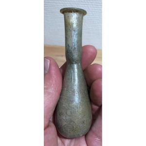 Balsamaire In Iridescent Glass Roman Period