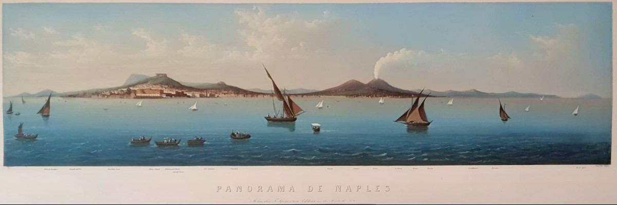 Leopoldo Calvi, Panorama Of Naples