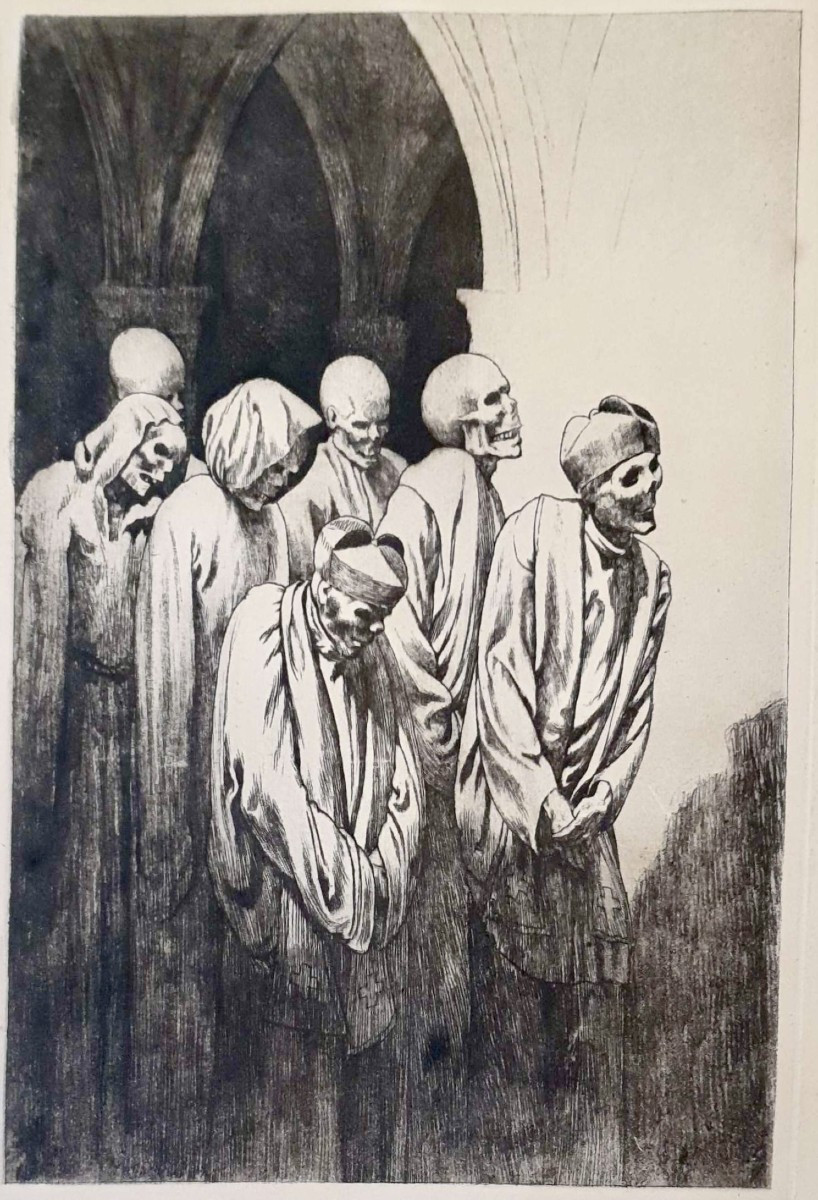 Valère Bernard, La Messe des morts