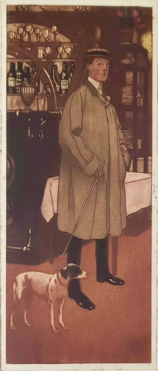 Bernard Boutet De Monvel, l'Habitué