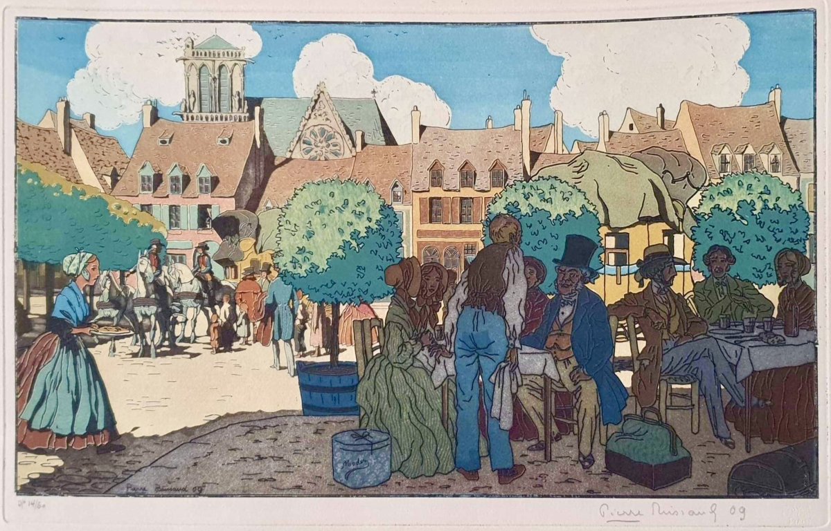 Pierre Brissaud, Après-midi de chasse