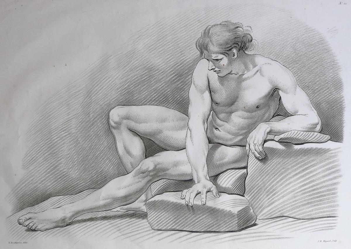 Hayard, Bouchardon, Study Of Man, Way Of Pencil