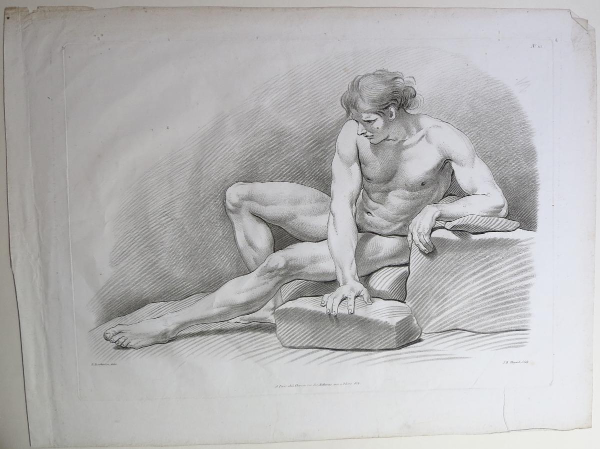 Hayard, Bouchardon, Study Of Man, Way Of Pencil-photo-2