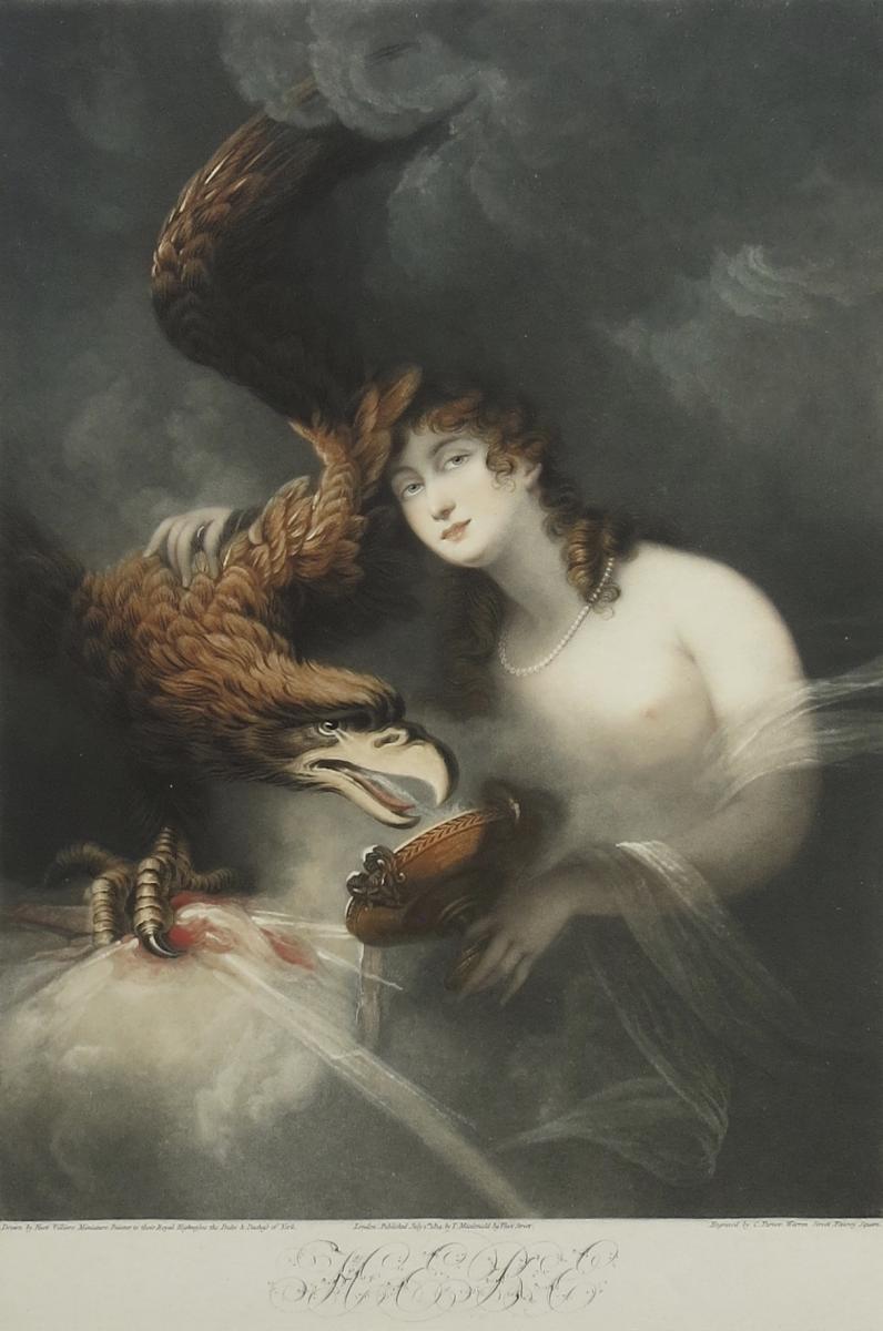 Turner, Villiers, Hébé, Manière Noire, 1814