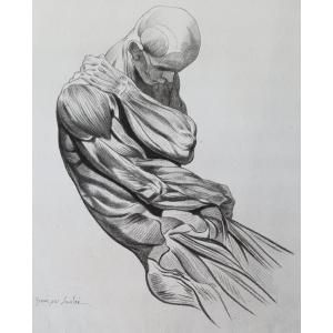 Jean-Jacques Lagrenée, Homme vouté, se tenant l’épaule