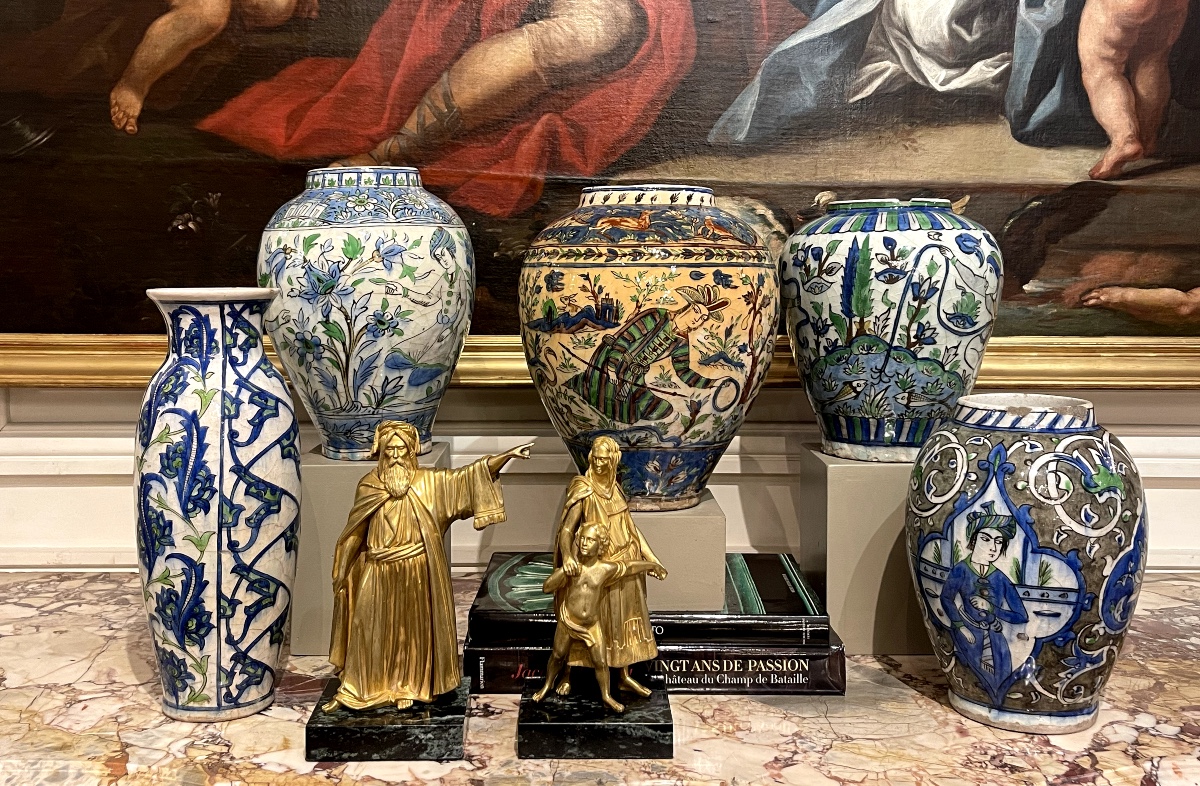 Large Persian Ceramic Vase