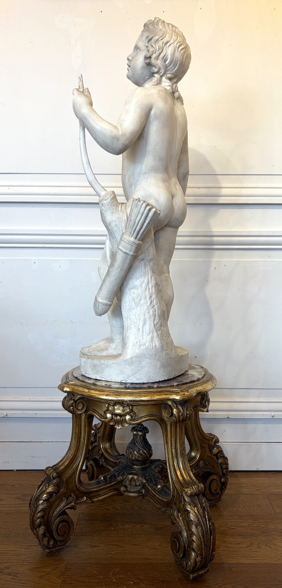 STATUE PLATRE EROS -photo-2