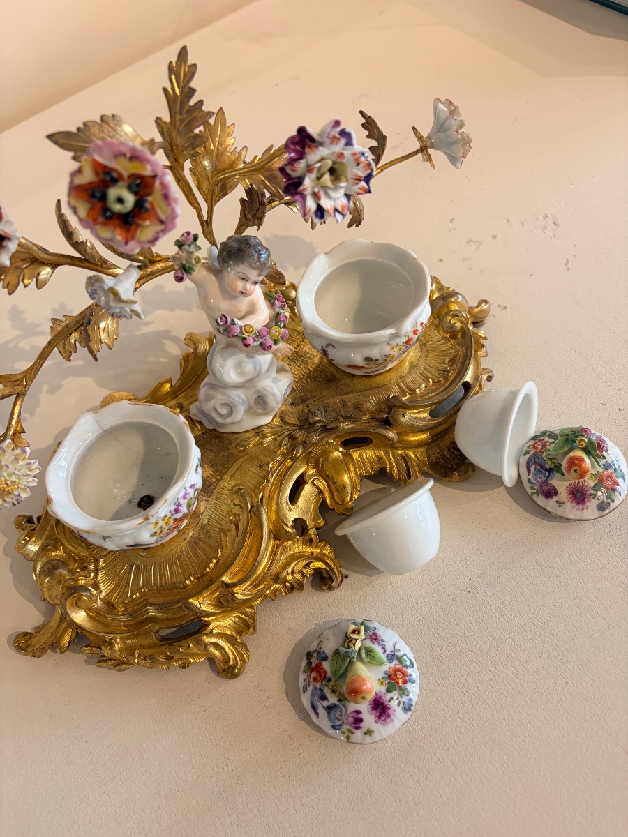 Encrier Meissen-photo-4