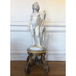 Plaster Statue Of Eros 