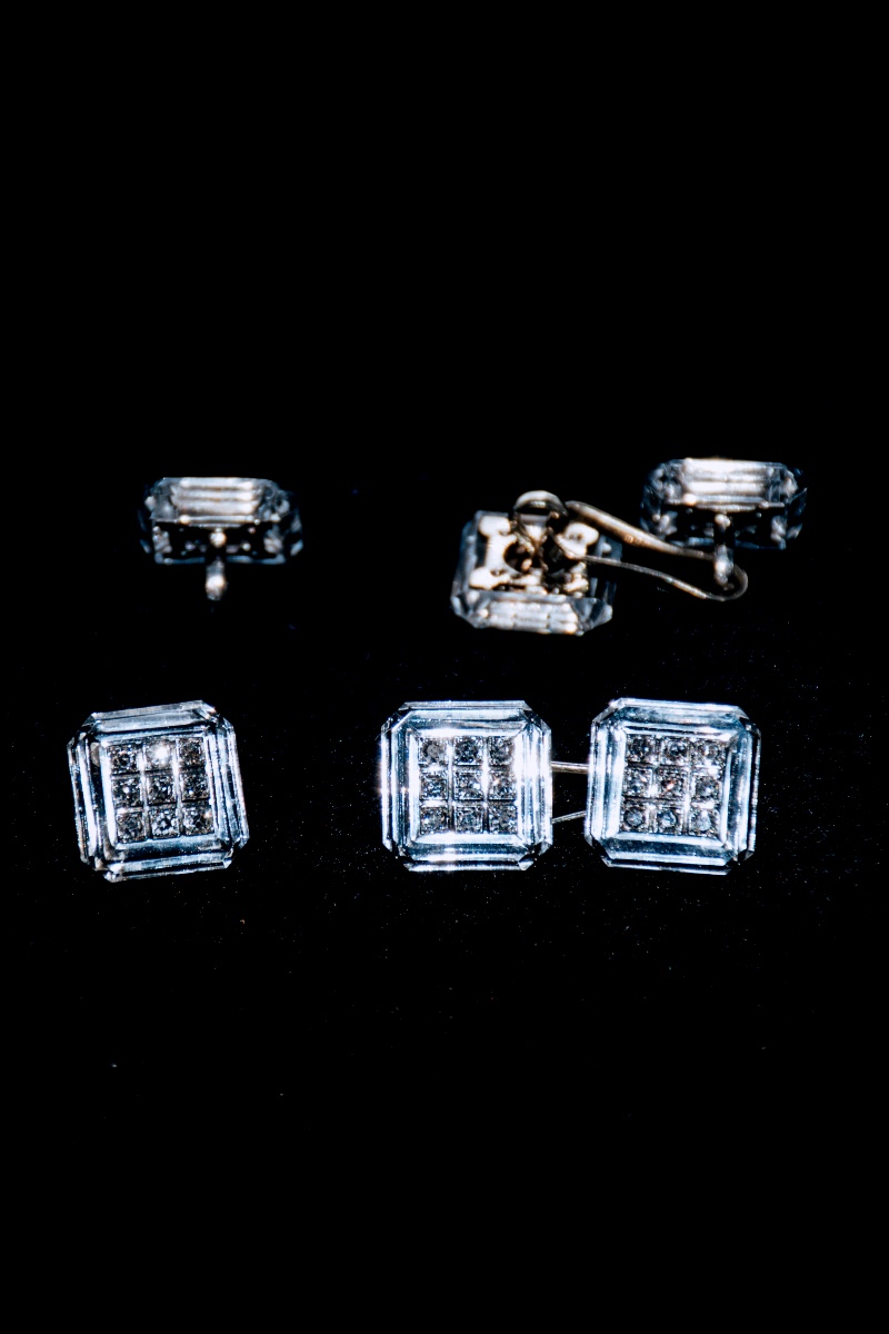 Boutons de manchettes et de plastron-photo-2