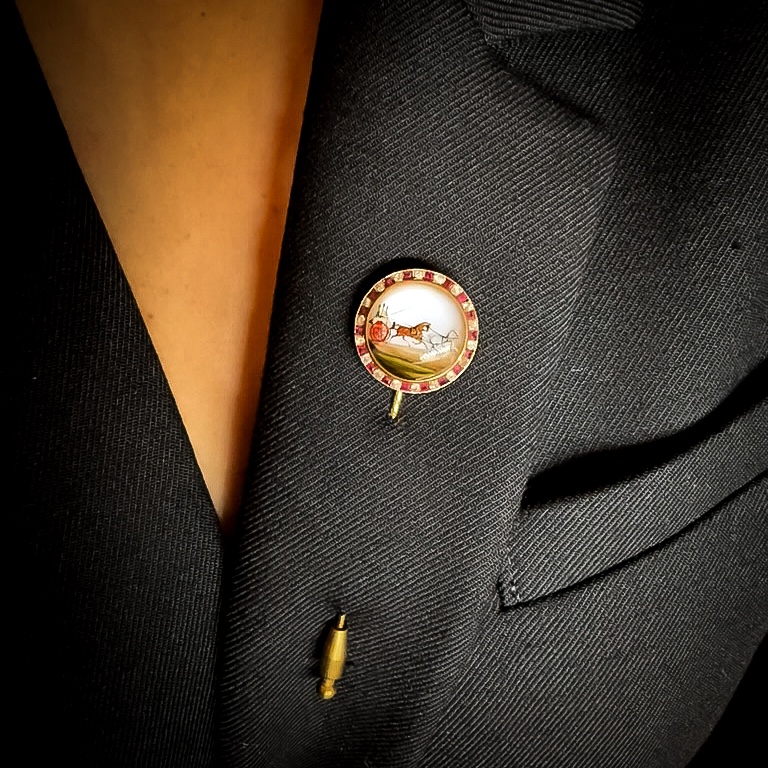 Essex Crystal 'coupling' Pin-photo-2