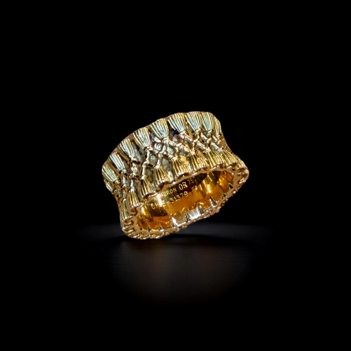 Bague Passementerie signée Boucheron-photo-3