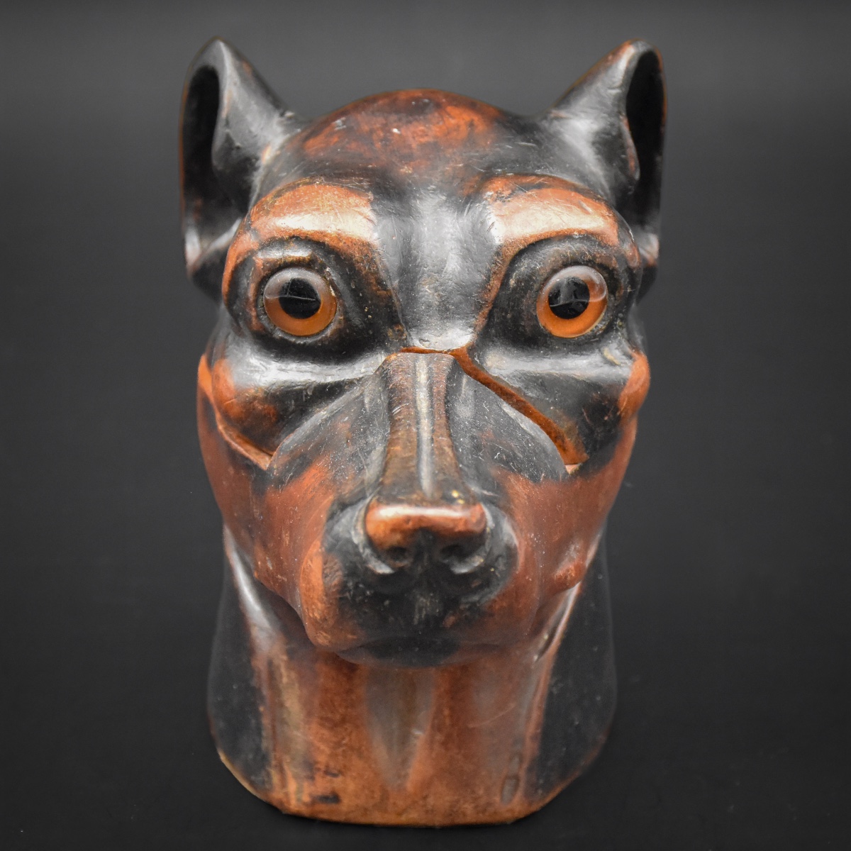 Encrier Dobermann &ndash; For&ecirc;t-Noire, fin XIXe si&egrave;cle-photo-3