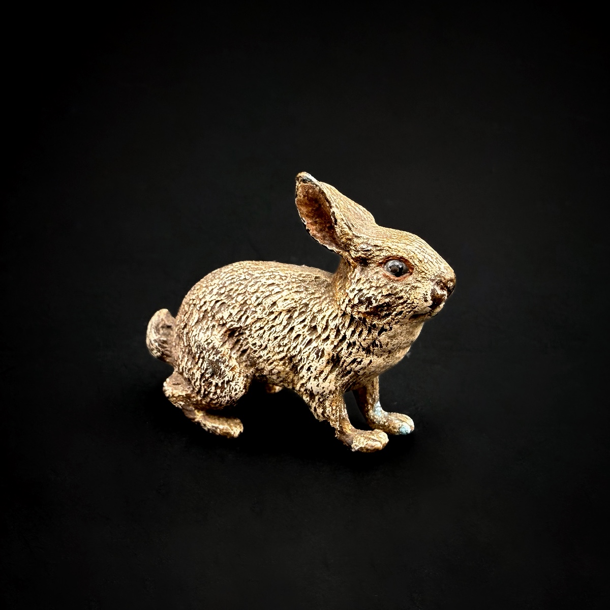 Small Rabbit - Vienna Bronze, Late 19th Century-photo-2