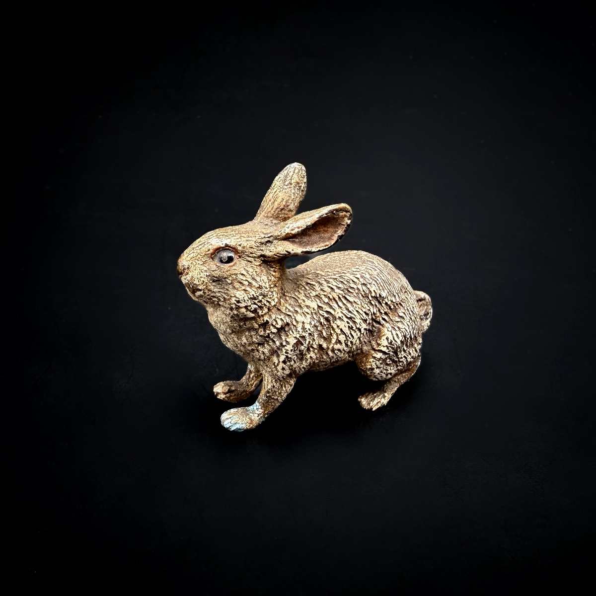 Small Rabbit - Vienna Bronze, Late 19th Century