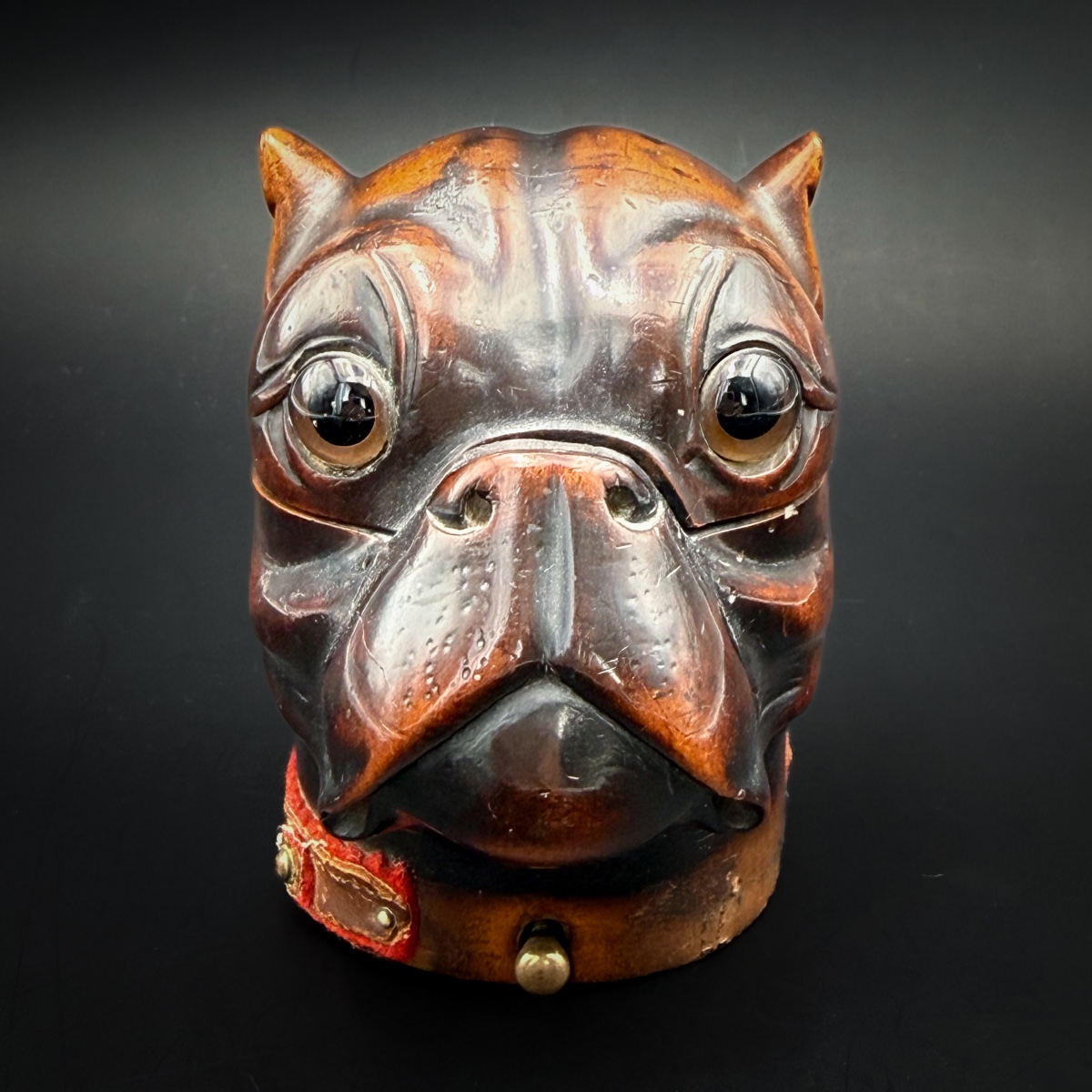 ENCRIER BOULEDOGUE – FORÊT-NOIRE, FIN XIXE SIÈCLE / 1900-photo-2
