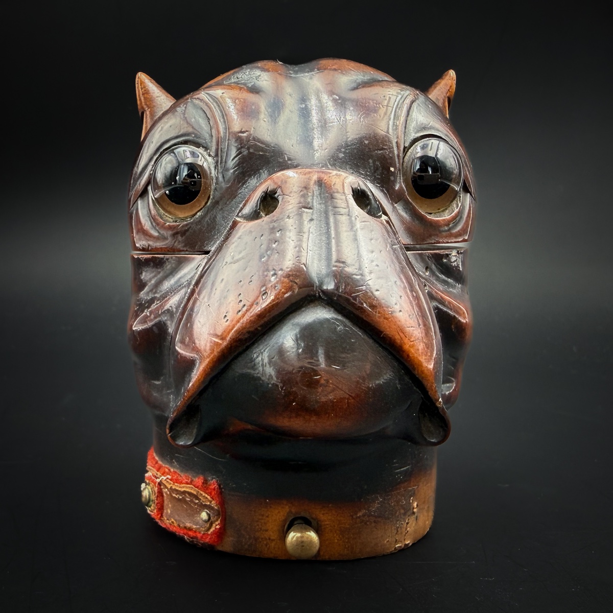 ENCRIER BOULEDOGUE – FORÊT-NOIRE, FIN XIXE SIÈCLE / 1900-photo-4