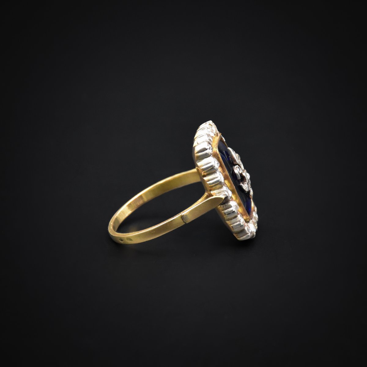 Fleur-de-lis Ring - Made In France, 19th Century-photo-3